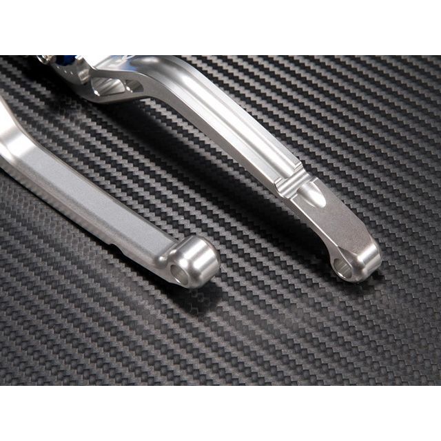 ユーカナヤ VTR1000 SP-1 VTR1000 SP-2 スタンダードタイプ ロングアルミビレットレバーセット レバー ブルー アジャスター …