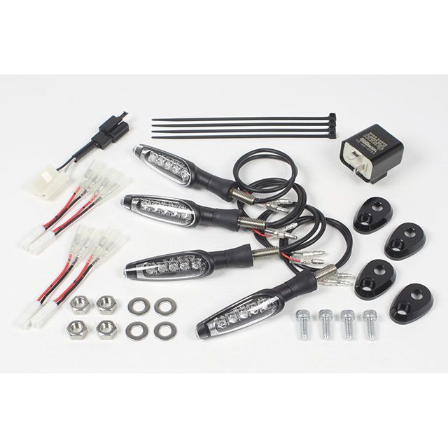 SP武川 D-TRACKER125 KLX125 ストリームラインLEDウインカーキット SP TAKEGAWA バイクの通販は 21,496円