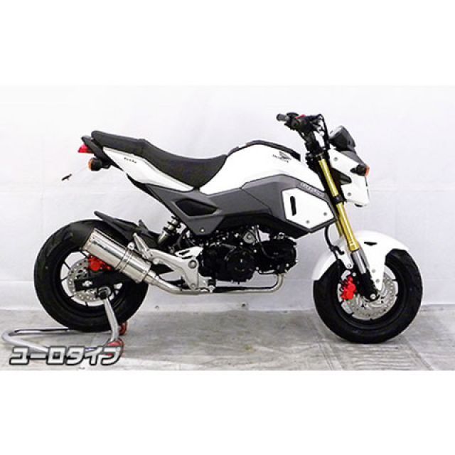 ウイルズウィン グロム/MSX125（2型） グロム/MSX125（2型）用 ロイヤルマフラー ユーロタイプ（フルエキゾースト） オプション オプシ…_2