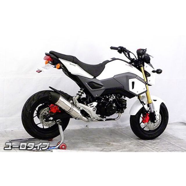 ウイルズウィン グロム/MSX125（2型） グロム/MSX125（2型）用 ロイヤルマフラー ユーロタイプ（フルエキゾースト） オプション オプシ…_3