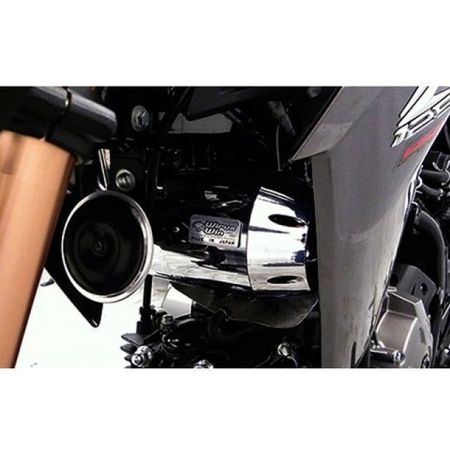ウイルズウィン Z125 PRO Z125 PRO用 ブリーズタイプ エアクリーナーキット カラー シルバーメッキ WirusWin