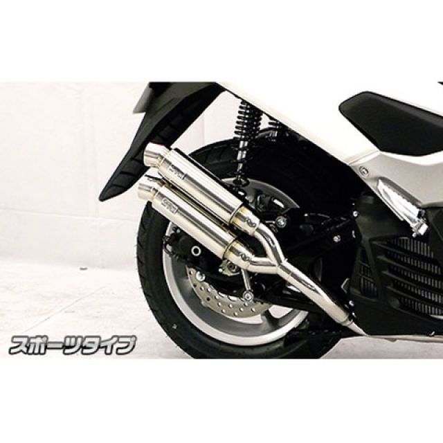ウイルズウィン NMAX NMAX用 アトミックツインマフラー スポーツタイプ オプション オプションB WirusWin