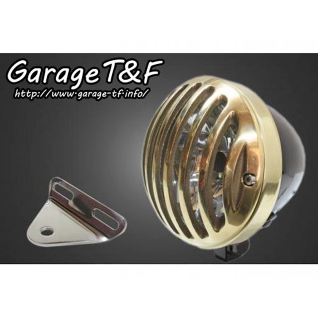 みさん専用 ガレージT&F スラッシャー400 4.5インチバードゲージヘッドライト