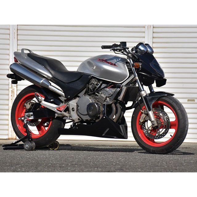 才谷屋ファクトリー ホーネット250 フロントカウル ストリート 仕様 白ゲル Saitaniya Factory
