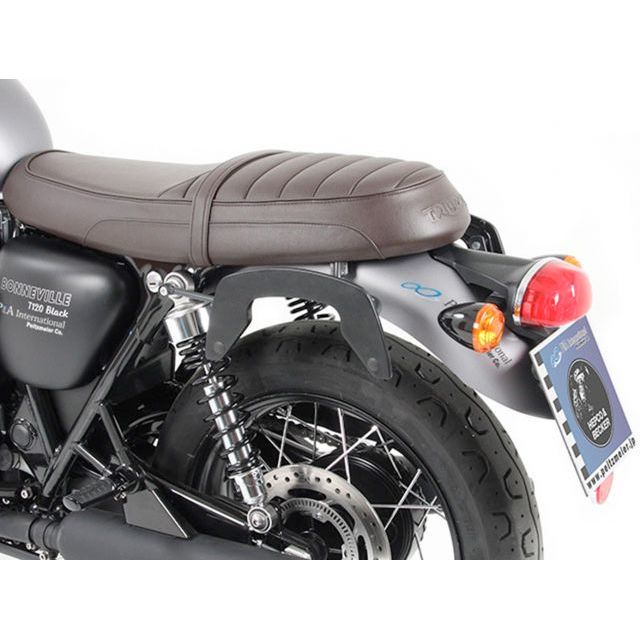 ヘプコ＆ベッカー Street Twin Speed Twin 900 サイドソフトケースホルダー（キャリア）「C-Bow」 カラー ブラック HE…の通販は 29,029円