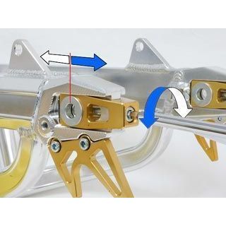 ケップスピード モンキー/ゴリラ モンキー/ゴリラ用 アルミスイングアーム タイプ G2F（＋6cm） KEPSPEED_2