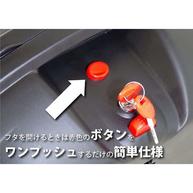 ワールドウォーク エストレヤ エストレヤ用 リアキャリア リアボックスセット 容量 48リッター WW バイクの通販は