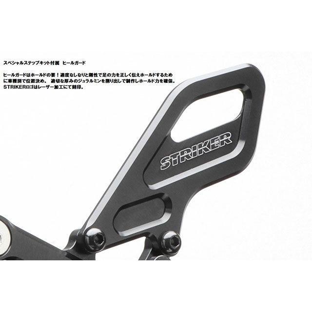 ストライカー ZX-10R ABS スペシャルステップキット（ブラック