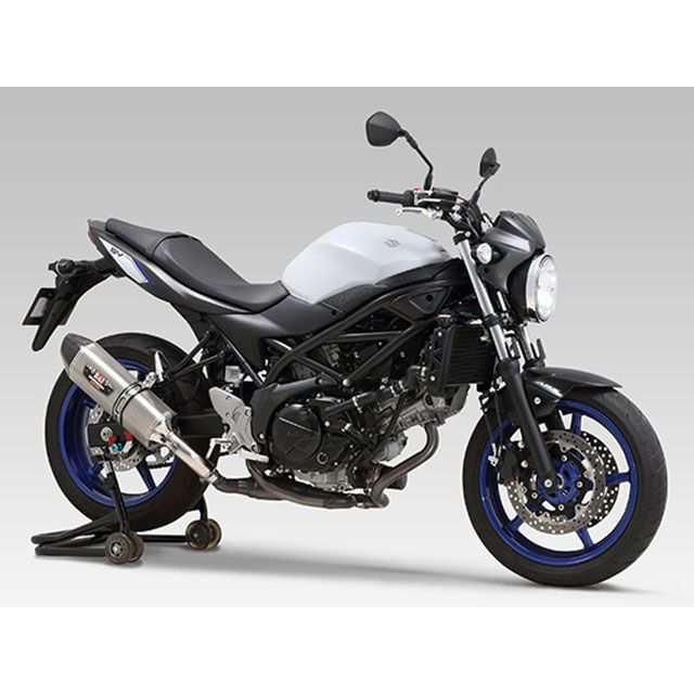 ヨシムラ SV650 ABS Slip-On R-77J サイクロン EXPORT SPEC 政府認証 サイレンサー SMS（メタルマジックカバー/…の通販は
