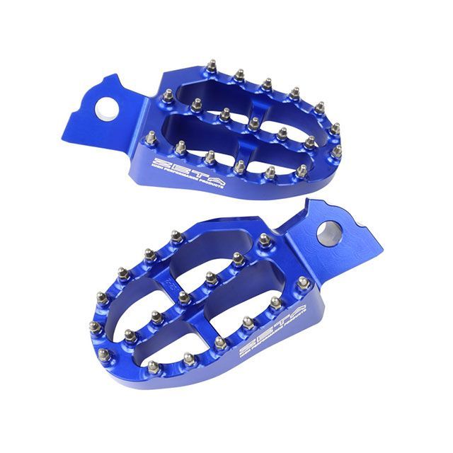 ジータ アルミニウムフットペグ（ブルー） ZETA バイク