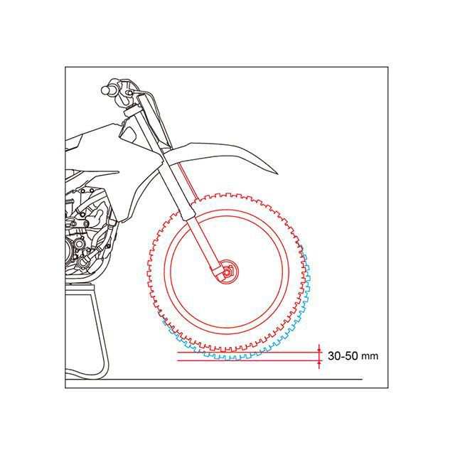 ジータ フロントフォーク用 ローダウンインナーキット KYB ツインチャンバー AOSタイプ ダウン量 50mm/ブラック ZETA バイク