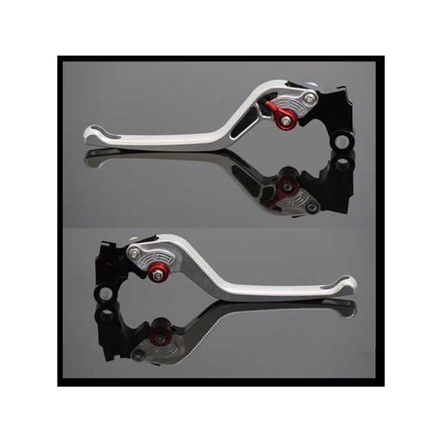マッドマックス N-MAX125 N-MAX125 N-MAX155 11段切替 3Dレバーセット カラー シルバー/カーボン MADMAX_3