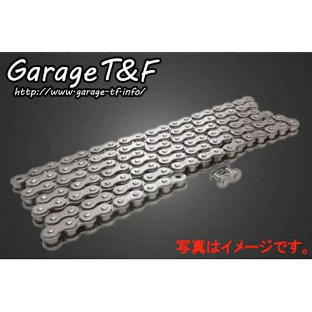 ガレージT&F マグナ250S マグナ250 チェーン（520-120L） クリップ仕様 T&F バイクの通販は