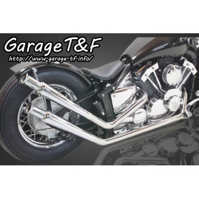 Garage T&F サスペンション シルバー/ブラック　ドラッグスター400 有限会社ガレージT&F / ドラッグスター400 ミッドコントロール