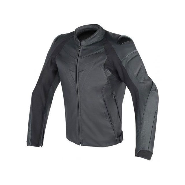 ダイネーゼ FIGHTER LEATHER JACKET 631-BLACK/BLACK サイズ 46