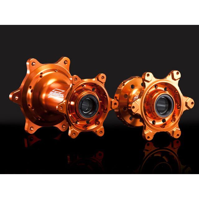 Zウィール アステライトハブ リヤ カラー オレンジ Z-WHEEL バイク