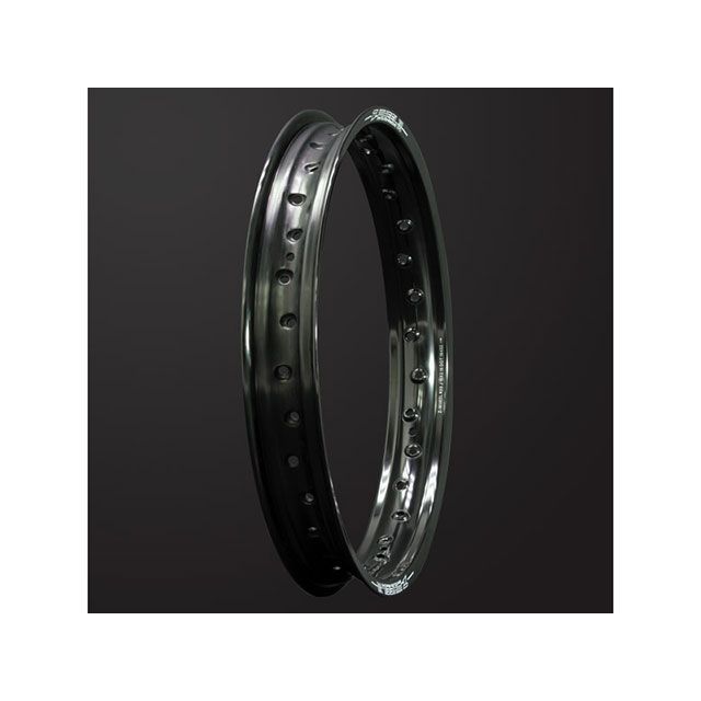 Zウィール R50リム リヤ 19-2.15 カラー ブラック Z-WHEEL バイク