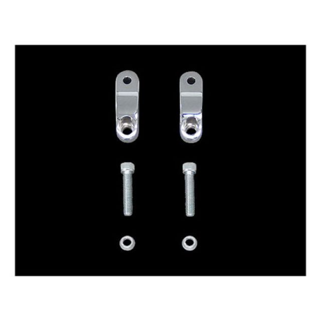 ネオファクトリー ハーレー 49mmフォーク用8mmスタッドウインカーステーキット カラー クローム Neofactory バイク