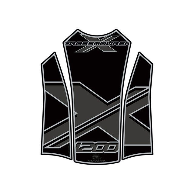 モトグラフィックス VFR1200X Cross Tourer タンクパッド ホンダ タイプ TH021K MOTOGRAFIX バイクの通販は 5,403円