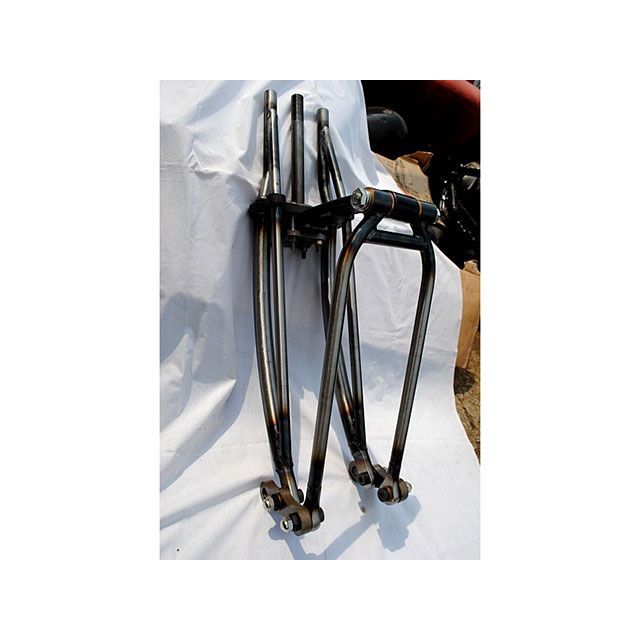 部品屋K&W ハーレー用 リーフサスペンション K&W バイクの通販は