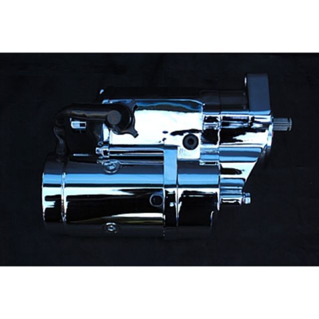 部品屋K&W EVO、BIGTWIN スターター 2.4kw クローム 89-06EVO＆BIG TWIN K&W バイクの通販は