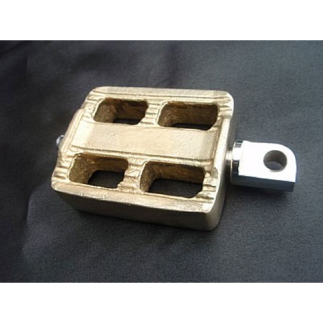 部品屋K&W ハーレー用 アンティークキックペダル 仕様 ブラス K&W バイクの通販は