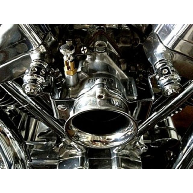 部品屋K&W ビッグツイン ビッグツイン用キャブレターブラケット K&W