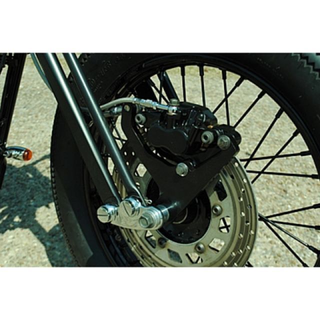 部品屋K&W DS250 DS250用キャリパーブラケットKIT K&W