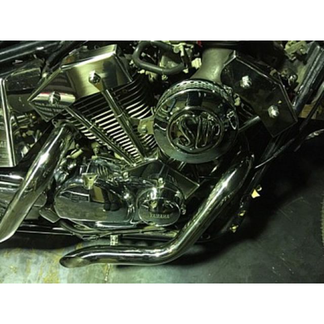 部品屋K&amp;W DS250 DS250用SU＆ダミープッシュロッドカバーSET K&amp;W_1