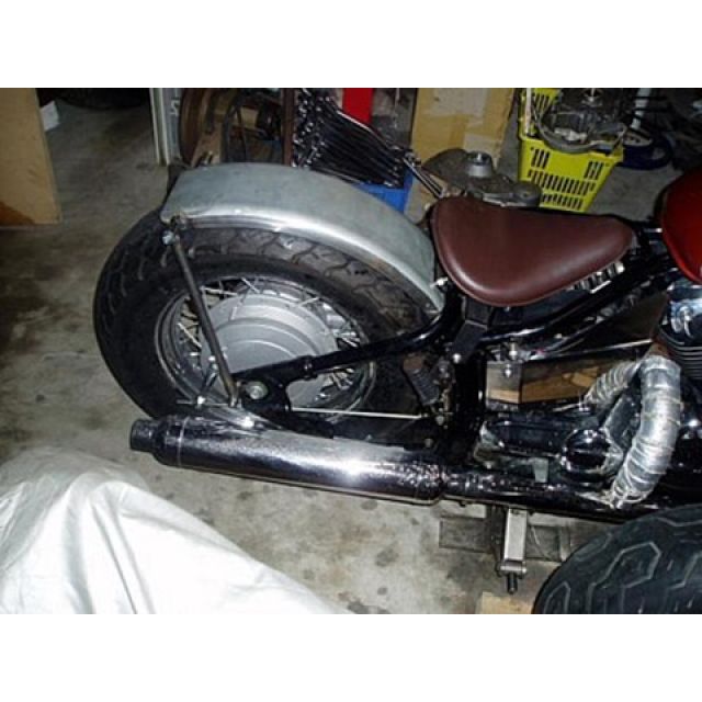 部品屋K&W DS1100 DS1100用フラットフェンダーKIT K&W バイクの通販は