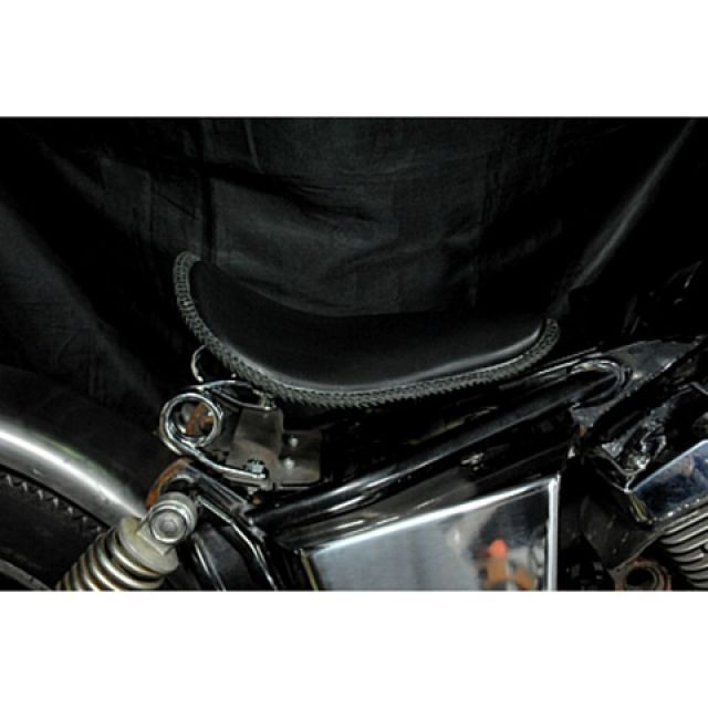 部品屋K&W DS250 DS400 専用ソロシートKIT スプリングタイプ（本革