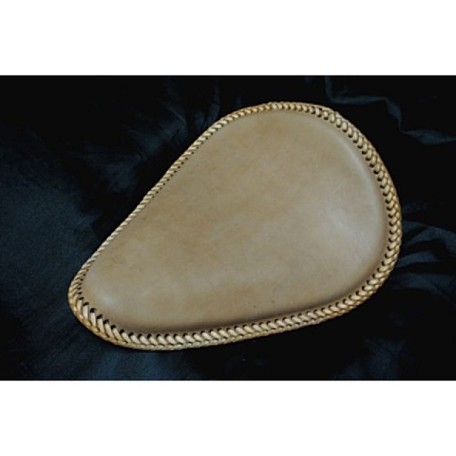 部品屋K&W DS1100 DS1100専用ソロシートKIT スプリングタイプ（本革レース編み込みサドルシート） カラー タン K&W バイクの通販は