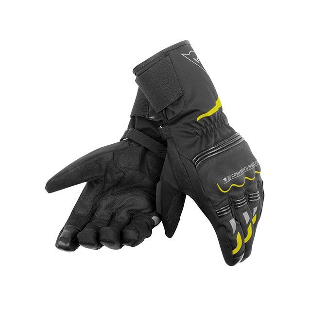 ダイネーゼ TEMPEST UNISEX D-DRY LONG GLOVES カラー 620-BLACK/YELLOW-FLUO サイズ XL Da…