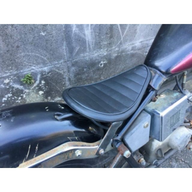 部品屋K&W JAZZ50 JAZZ50用ソロシートKIT（ステッチ） タイプ Aタイプ カラー 黒 K&W_1