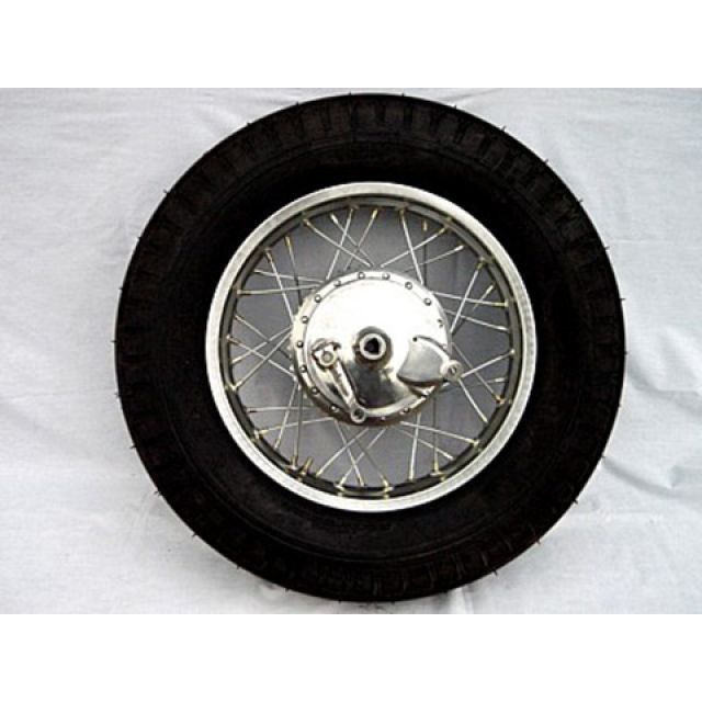 部品屋K&W 250TR リア16inアルミリムホイールKIT 仕様 ポリッシュ K&W バイクの通販は