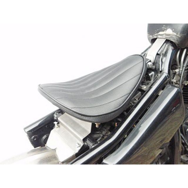 部品屋K&W 250TR 専用ソロシートKIT リジットタイプ（ステッチ