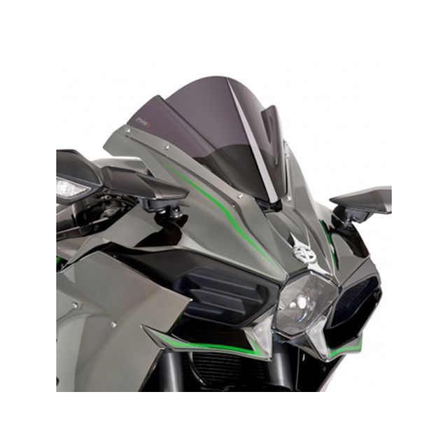 プーチ NINJA H2/H2R レーシングスクリーン カラー ダークスモーク Puig バイクの通販は 14,926円