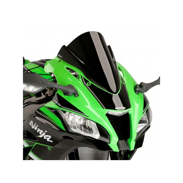 プーチ ZX-10R レーシングスクリーン カラー ブラック Puig バイクの通販は 13,230円