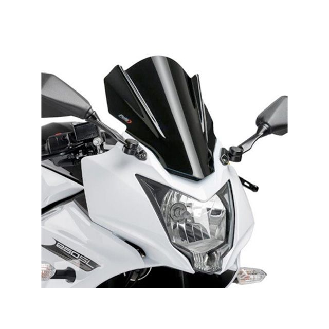 プーチ NINJA 250SL レーシングスクリーン カラー ブラック Puig バイクの通販は外装