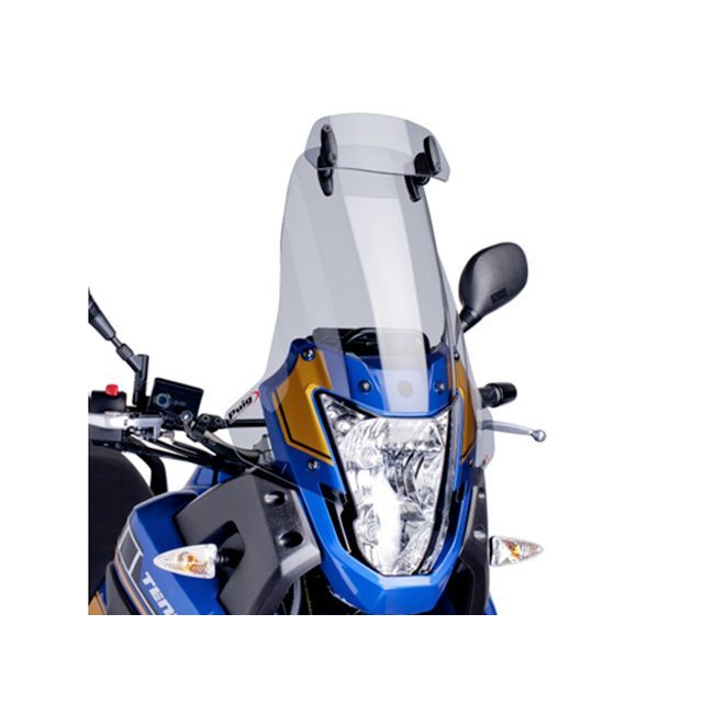 プーチ XT660Z TENERE ツーリングスクリーン バイザー付（スモーク） Puig