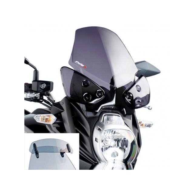 プーチ VERSYS ツーリングスクリーン バイザー付（スモーク