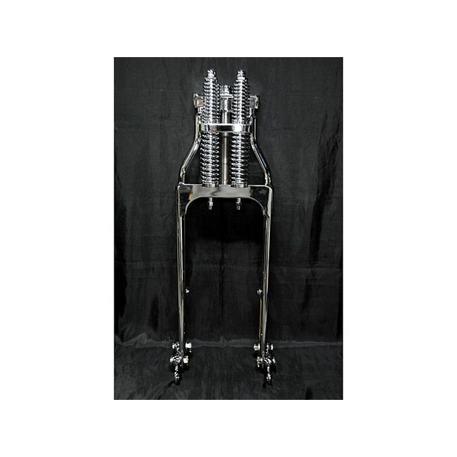 部品屋K&W SR400/500 SR用スプリンガーフォークKIT 仕様 ドラム用 カラー メッキ K&W バイクの通販は 79,598円