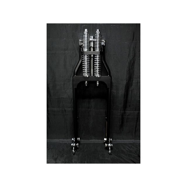 部品屋K&W SR400/500 SR用スプリンガーフォークKIT 仕様 ディスク用 カラー ブラック K&W バイクの通販は 144,723円