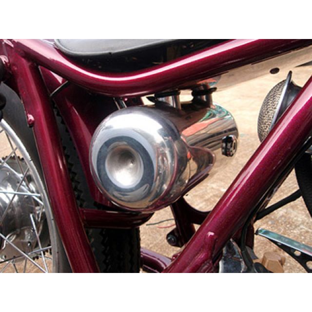 部品屋K&W SR400/500 マッシュルームダミーオイルタンク K&W バイクの通販は