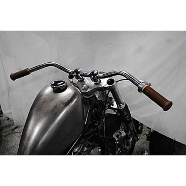 部品屋K&W SR400/500 ドロップバー タイプ1 仕様 黒 K&W バイクの通販は