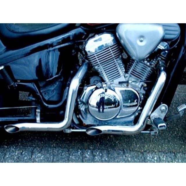 専用 スティード？ショートマフラー スティード400用純正マフラー