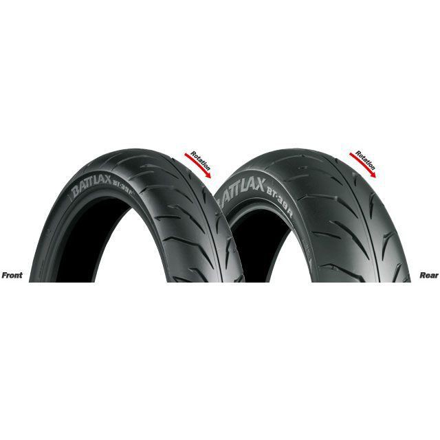 ブリヂストン 汎用 BATTLAX BT-39SS 90/80-17 M/C 46S W フロント/リア共通 BRIDGESTONE バイク