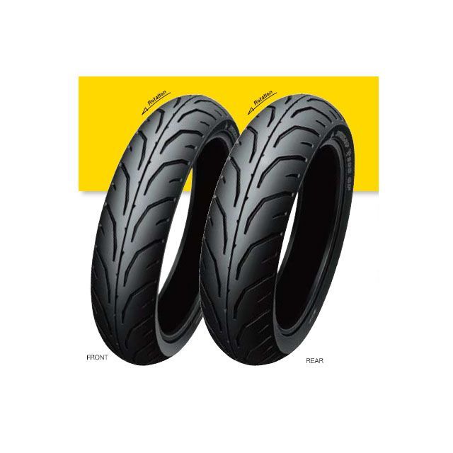 専用2枚セット ダンロップ 汎用 TT900GP 100/90-18 MC 56H TL リア DUNLOP バイク