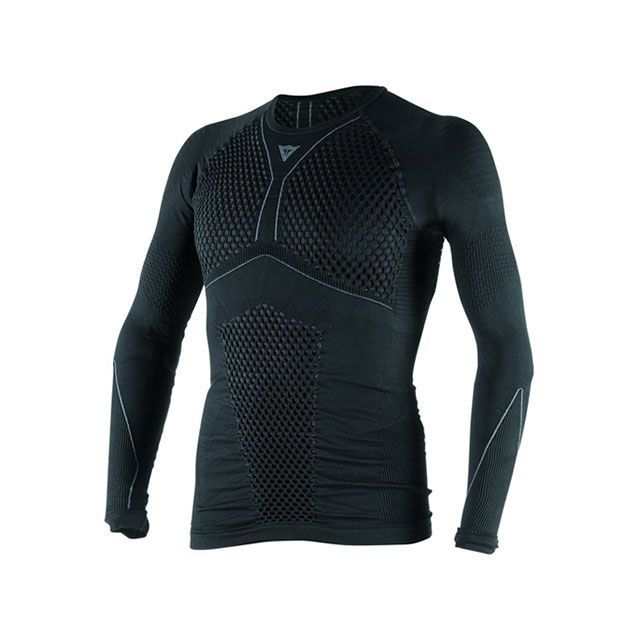 ダイネーゼ D-CORE THERMO TEE LS カラー 604-BLACK/ANTHRACITE サイズ L Dainese バイク