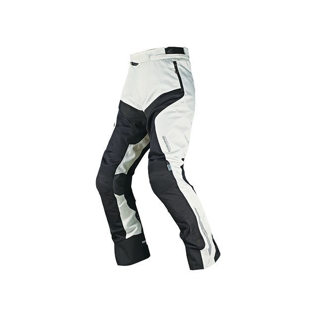 コミネ PK-738 プロテクトライディングメッシュパンツ-コンゴウ カラー アイボリー/ブラック サイズ 4XL KOMINE